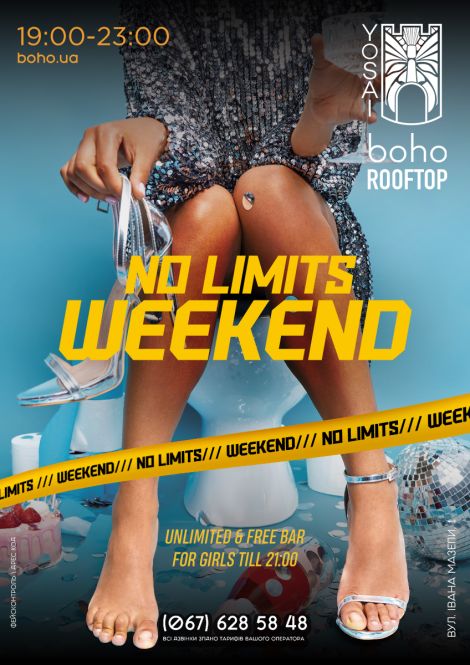 No Limits Weekend. Fridays