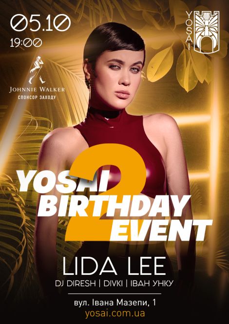 Yosai Birthday Show. Lida Lee